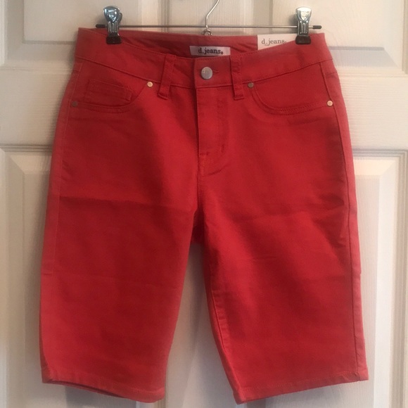 d jeans high waist bermuda shorts